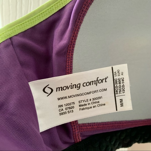 Like New Brooks Moving Comfort Vixen Sports Bra C/D - Picture 3 of 3